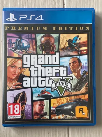 Jeu PlayStation 4 Grand Theft Auto V Premium Édition Gta 5 Import Pays Bas.