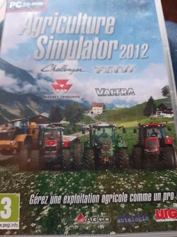 Jeu Pc CD-Rom agriculture Simulator 2012