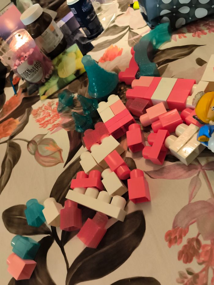 Megablock château princesses et licornes