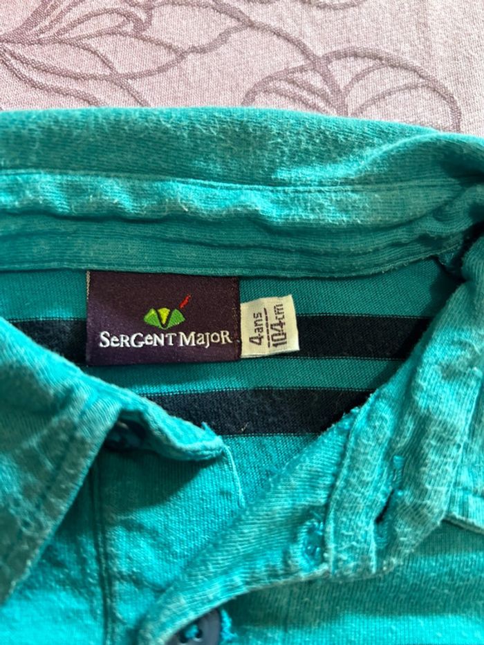 Lot polo + chemise manches courtes 4 ans - photo numéro 2
