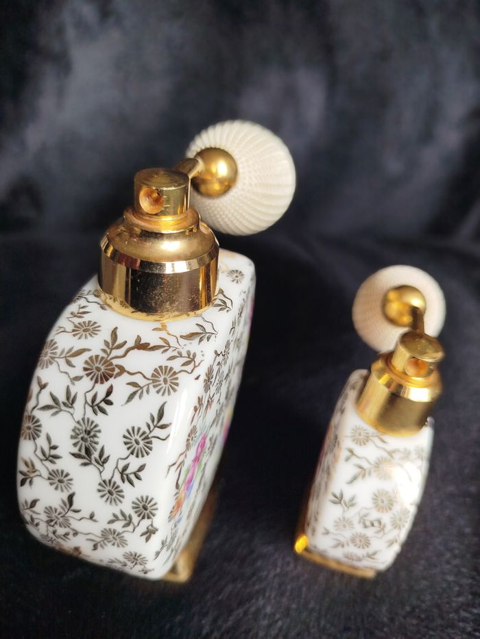 Lot de 2 vaporisateurs à parfum anciens Vintage/années 60 (TBE) - photo numéro 2