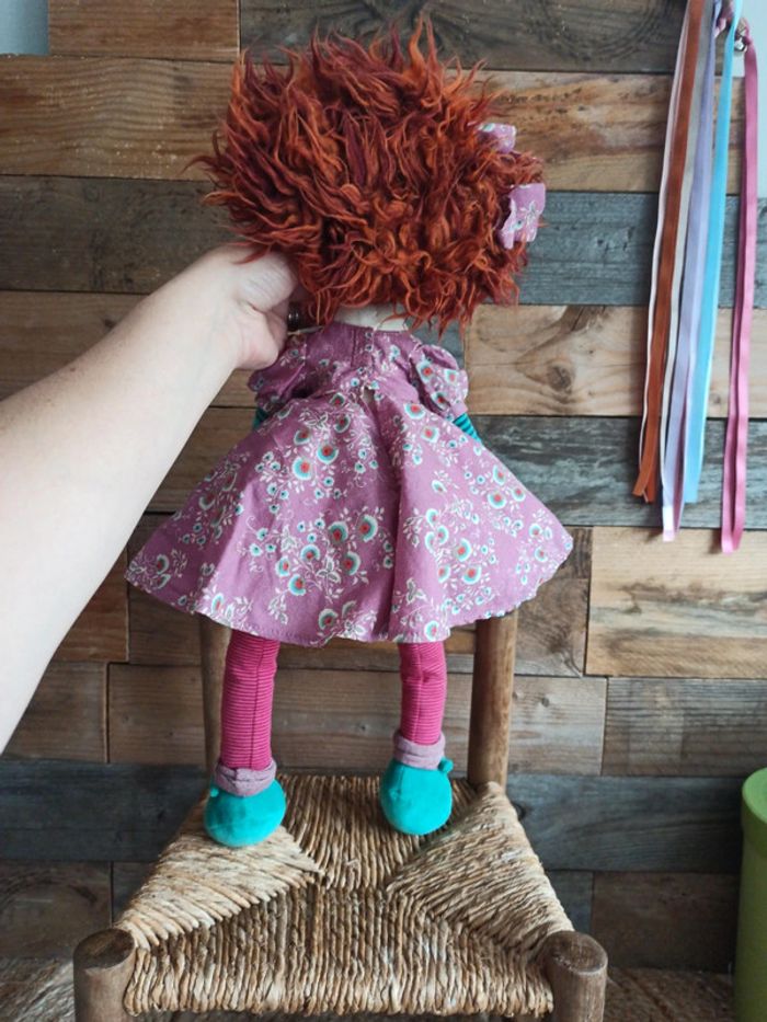 Peluche poupée moulin roty Fanette la coquette - photo numéro 4