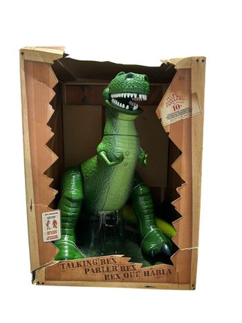 Figurine Disney Toy Story Rex parlant 32 cm Disney Store neuf