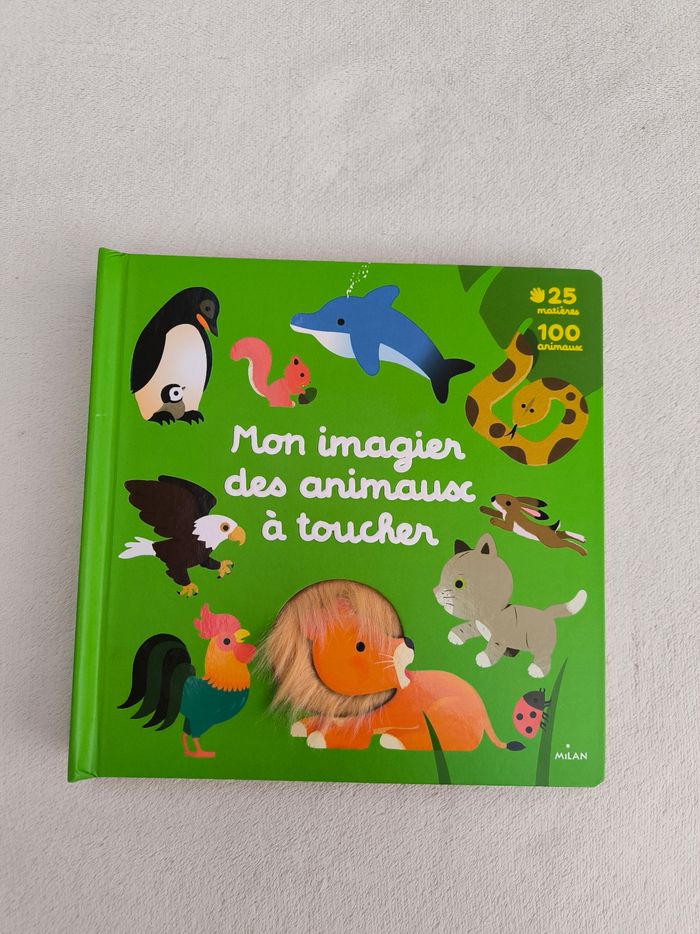 Livre Mon imagier des animaux à toucher - photo numéro 2