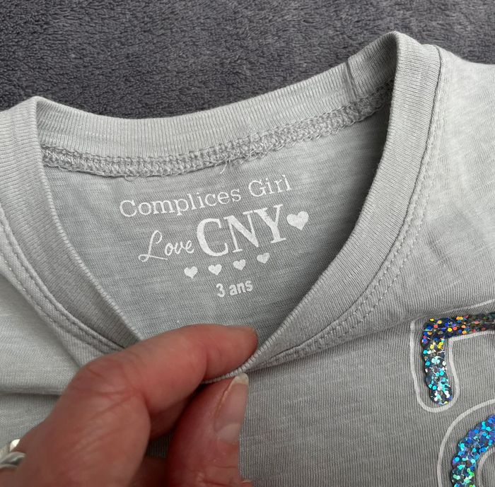 Tee-shirt, fille 2/3 ans, CNY - photo numéro 3