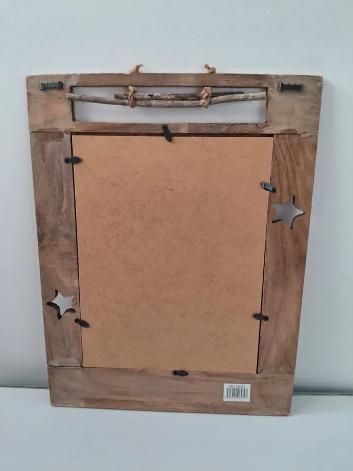 Miroir encadrement bois - photo numéro 2