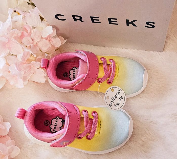 Baskets Sneakers Tennis Scratch Élastique Creeks T22 - photo numéro 3