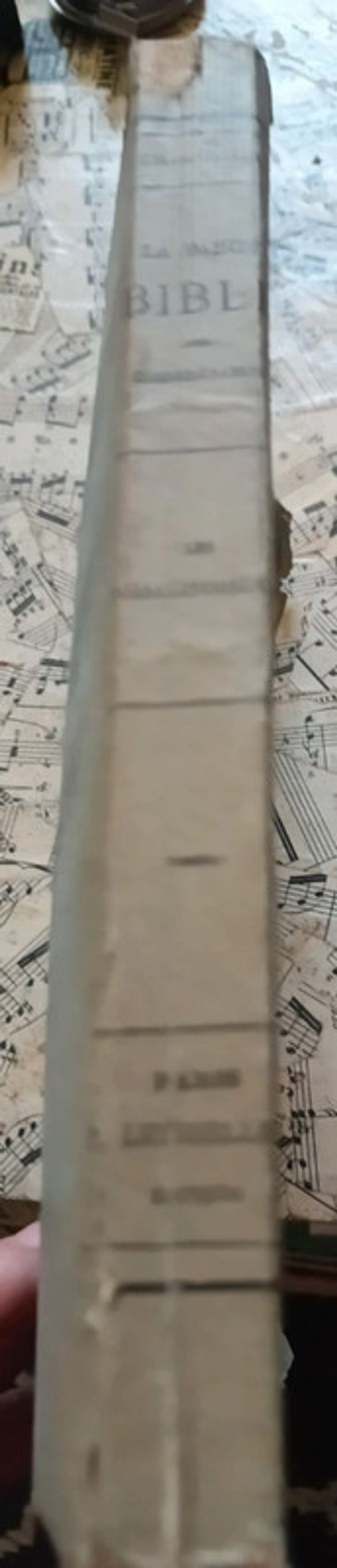 La Sainte Bible Les Paralipomènes édition Lethielleux 1883 - photo numéro 2