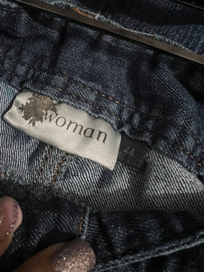 Jean femme taille 44 marque Woman très bon état - photo numéro 3