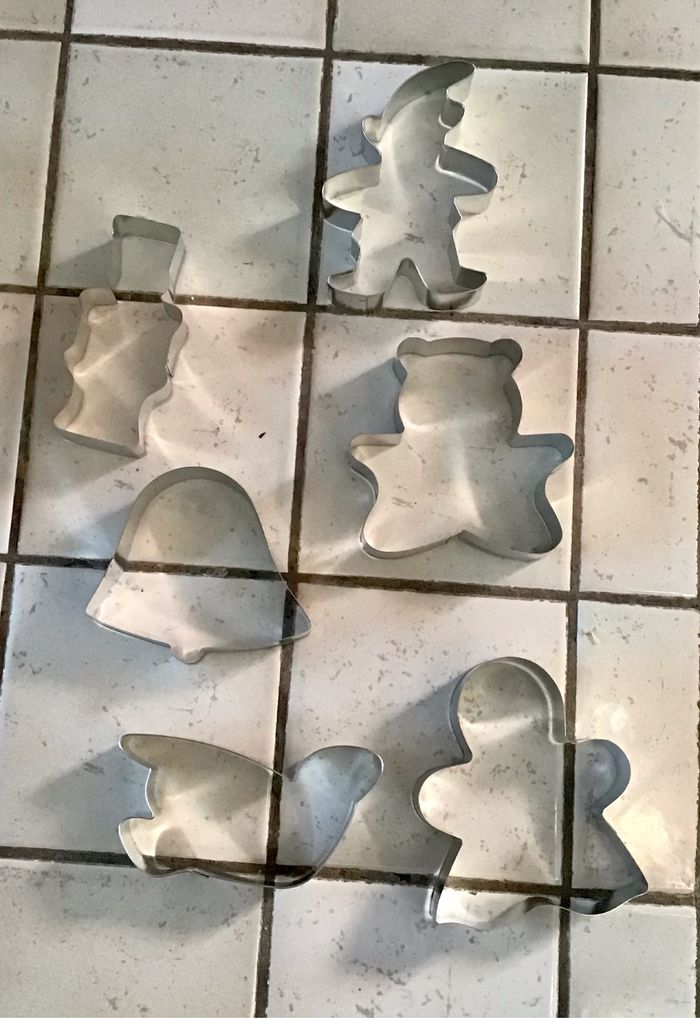 Moules biscuits de Noël