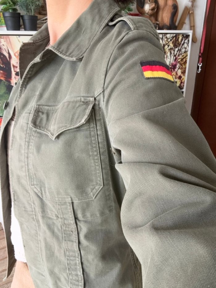 Veste surplus militaire vintage armée allemande, datant de 1983. - photo numéro 5