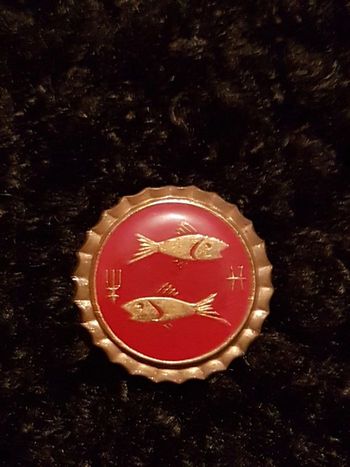 Pin's signe astrologique poisson