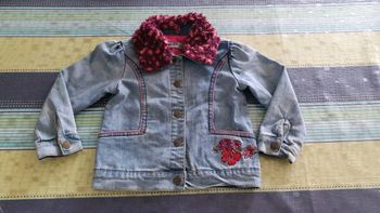 Veste mi-saison en jean Orchestra 4 ans