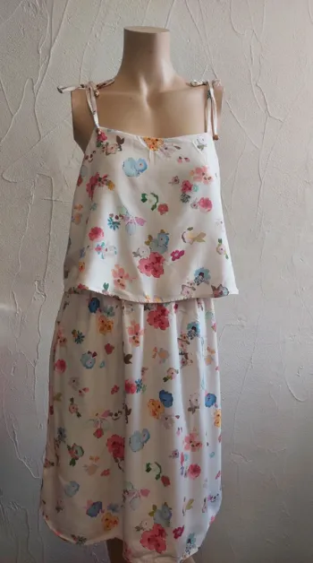 Robe fleurie Grain de Malice – Taille 40