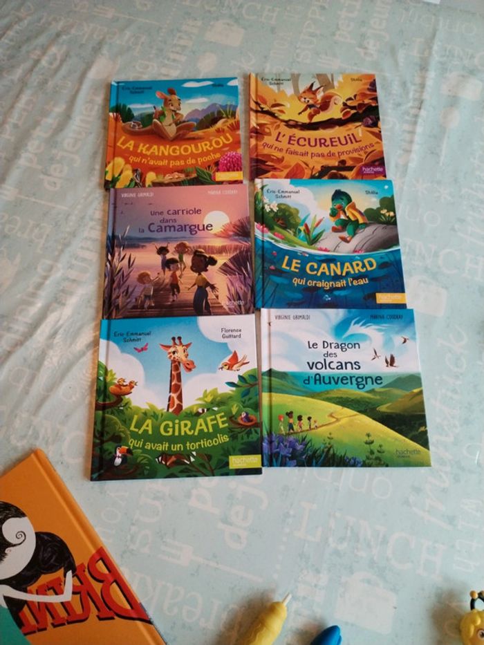 Lot de 6 livres macdo