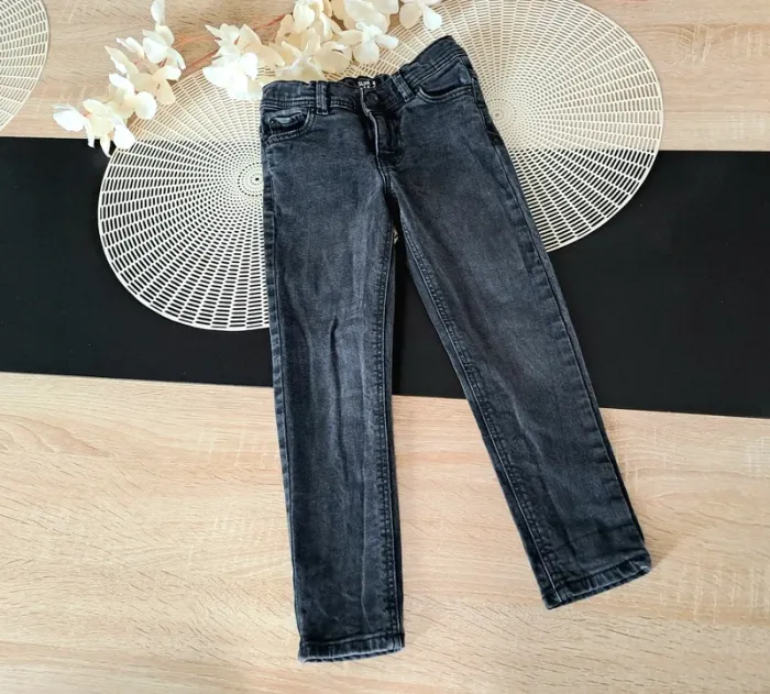 Jeans slim, taille 6 ans, marque kiabi