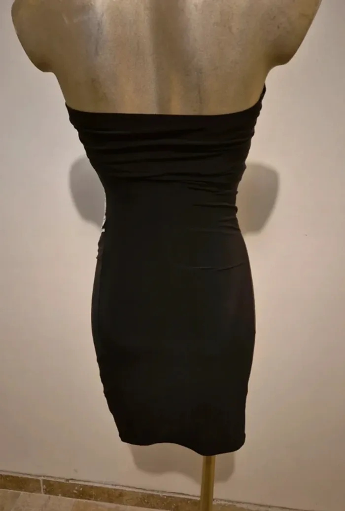 Robe chic noir neuve taille s - photo numéro 6