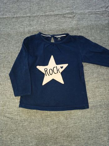 Tee-shirt ml Kiabi 24m