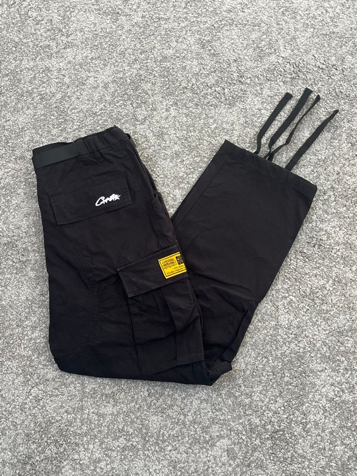 Pantalon cargo Corteiz noir - photo numéro 1