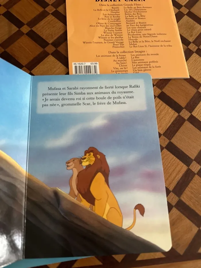 Lot de 3 livres Le Roi Lion - photo numéro 3