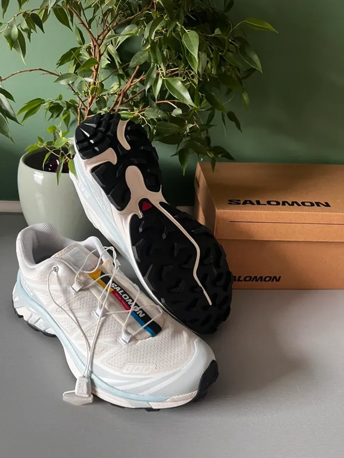 Salomon XT-6 – Vanilla Ice / Ballad Blue unisex - photo numéro 3