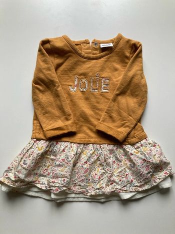 Robe « jolie » tape à l’œil 12mois