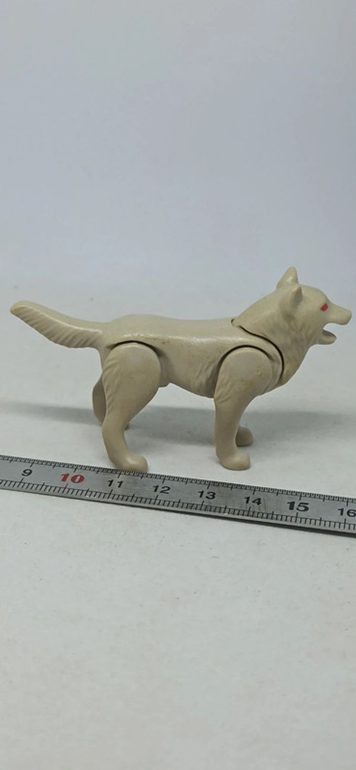 Loup gris crème playmobil - photo numéro 5