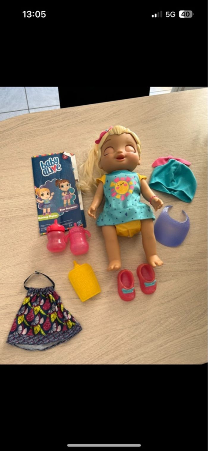 Poupée baby alive