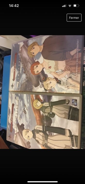 Lot de 2 DVD manga