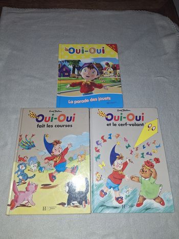 Lot 3 livres Oui-Oui
