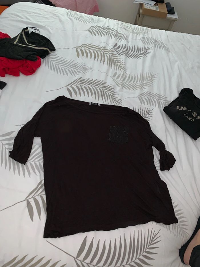 T-shirt manche 3/4 - photo numéro 4