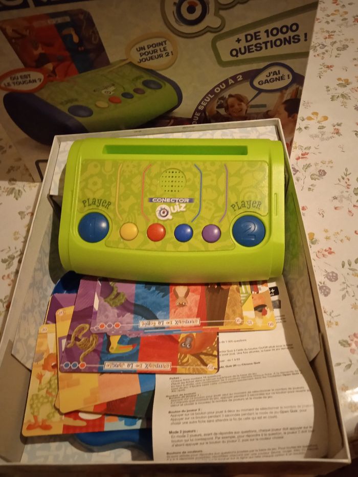 Vend jeux enfants marque conector Quiz âge 4 et plus - photo numéro 8