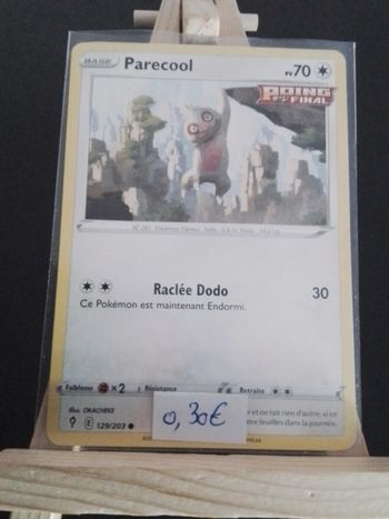 Carte Pokémon Parecool 129/203