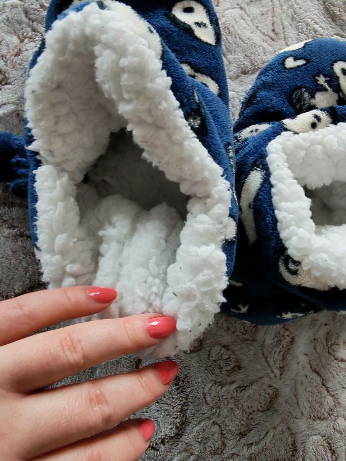 Chaussons peluches hauts Snoopy - photo numéro 2