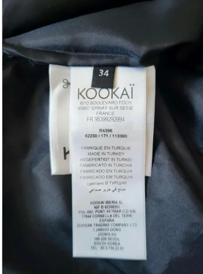 Robe kookai  neuve  taille  34 - photo numéro 6
