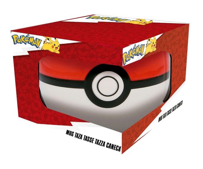 Mug 3D pokémon pokeball