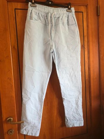 Pantalon bleu clair Made in Italy