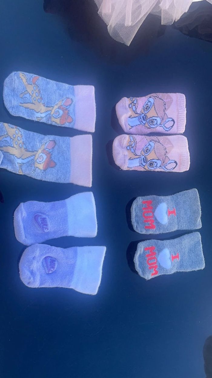 Lot 4 paire de chaussettes, bébé fille