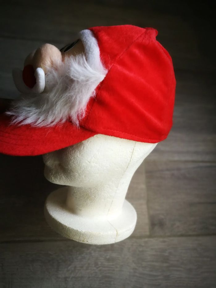 Déguisement casquette de Noel père Noel - photo numéro 4