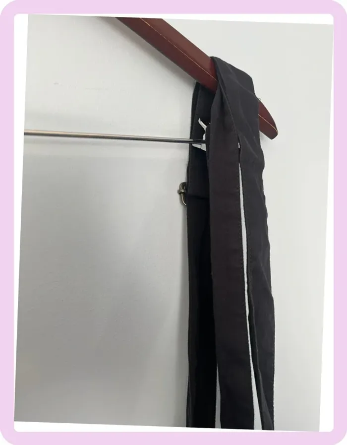 Pantalon Bleu Marine avec Bretelles – Comptoir des Cotonniers – Taille 40 👖 - photo numéro 4