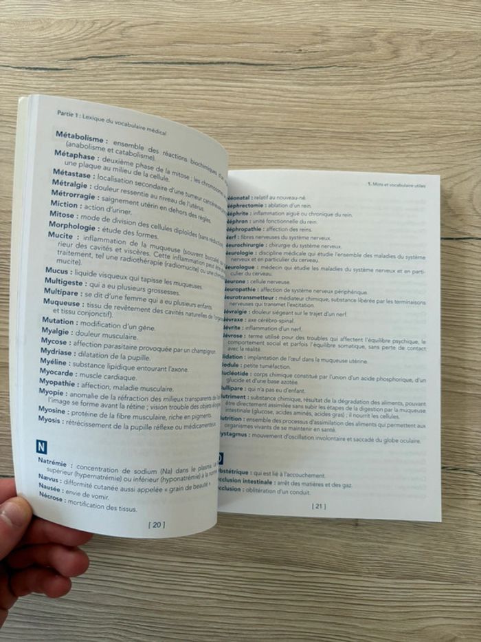 Livre d’anatomie & de vocabulaire médical - photo numéro 5