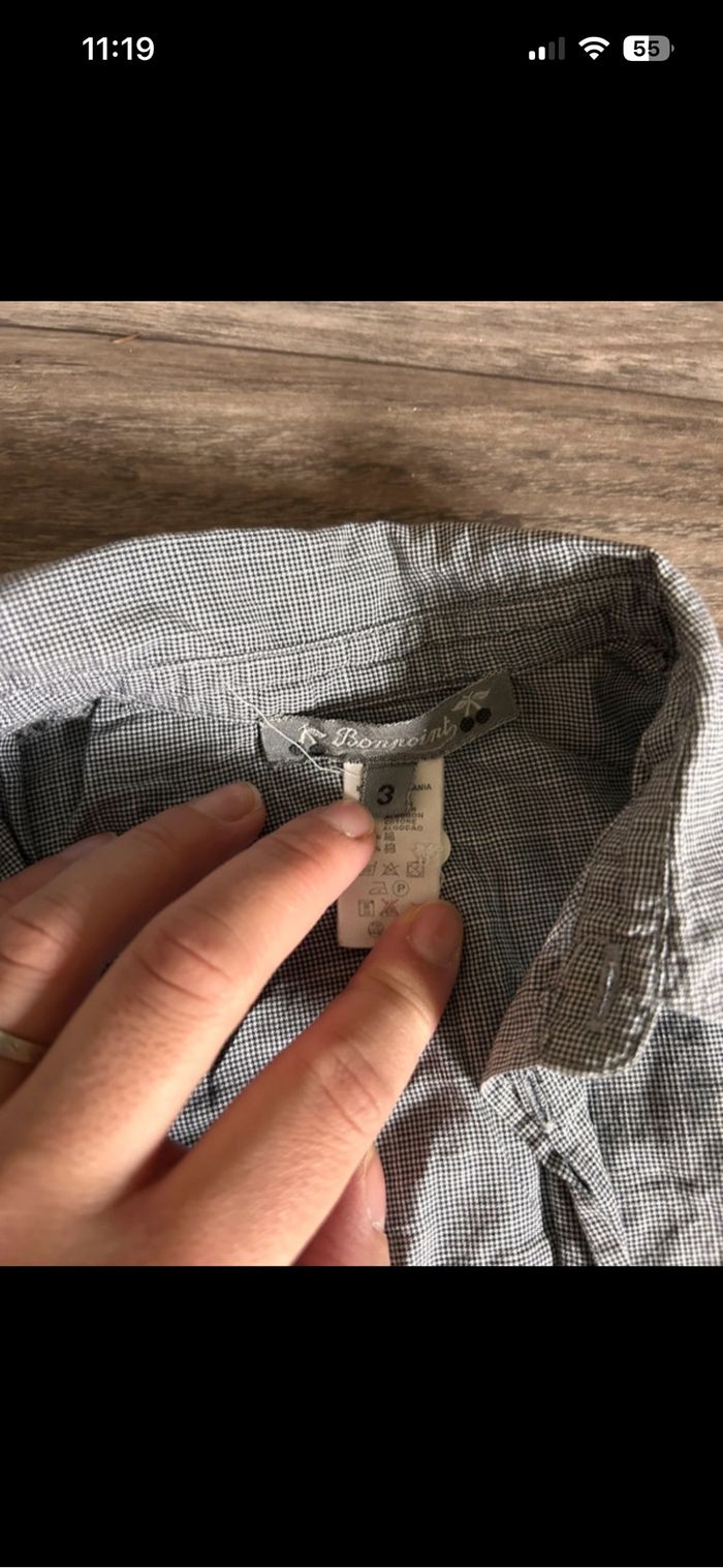 Ensemble chemise et pantalon 3 ans - photo numéro 2