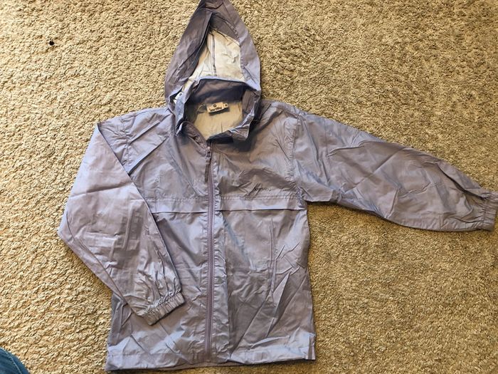 imperméable k-way - 10 ans - parme / lila - Sportway très bon état