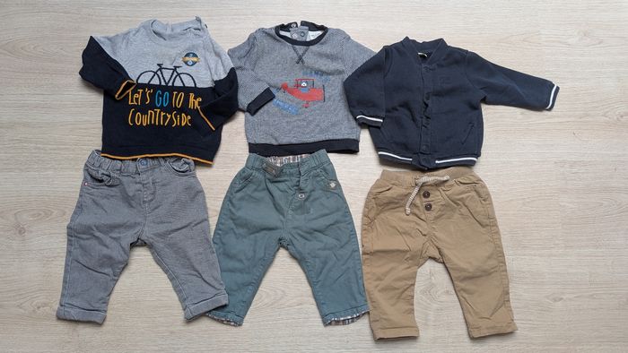 Lot vêtements garçon 9 mois