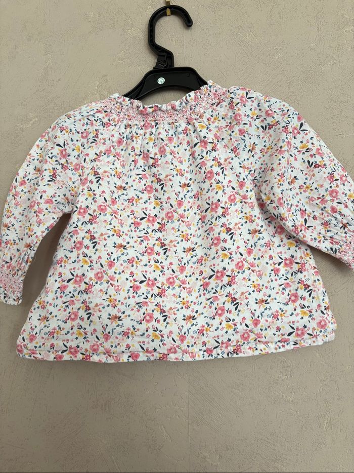 Blouse fleurie Tape à l’Œil – Taille 9 mois - photo numéro 2