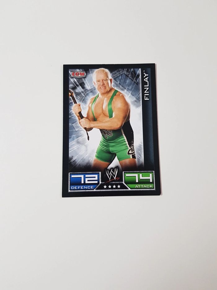 Carte Slam Attax : ECW Finlay