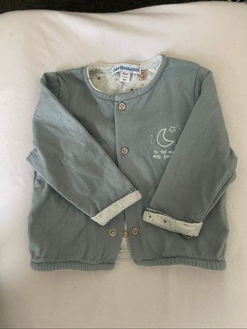 Gilet bleu claire