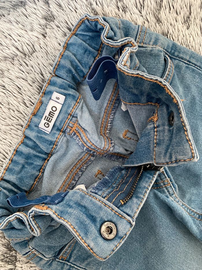 Jeans bleu - taille 6 ans - photo numéro 3