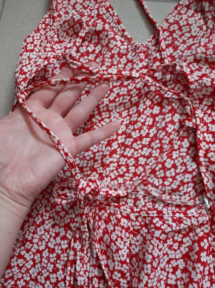 Robe rouge été taille xs - photo numéro 6