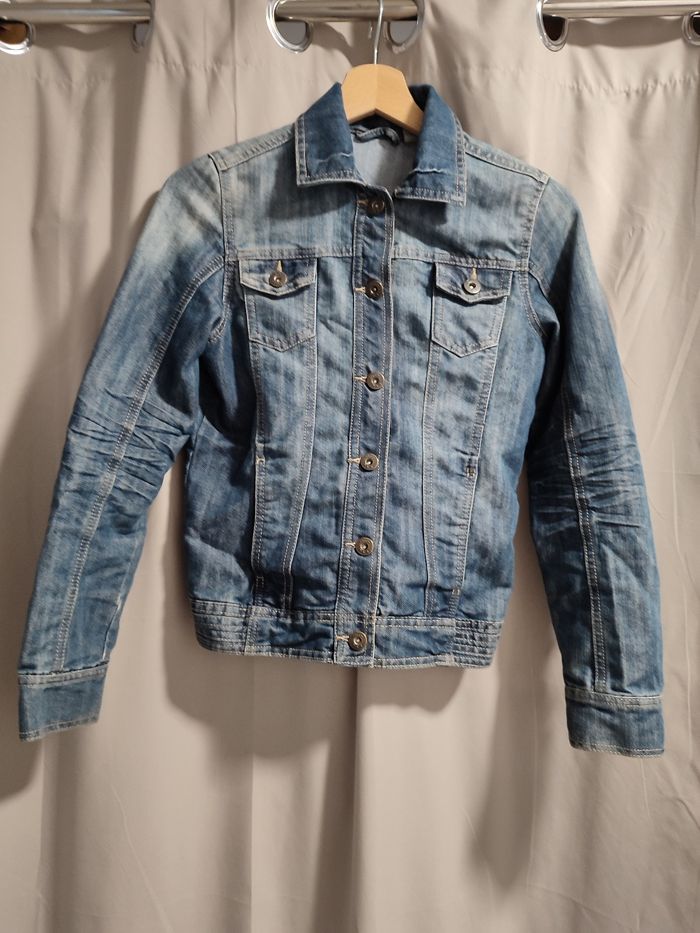 Veste en jean Kiabi